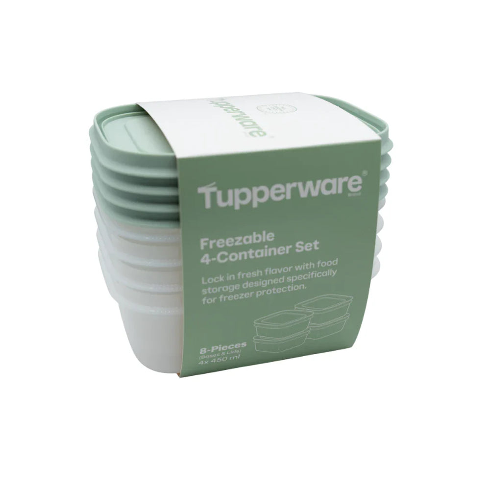 Tupperware Freezable 4pcs Container Set (4X450ml) TP0002 - image 2