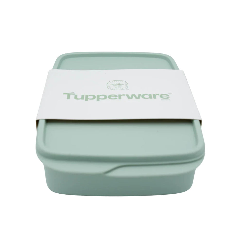 Tupperware Rectangular Divided Lunch Box (1L, Sage) TP0024 - image 2