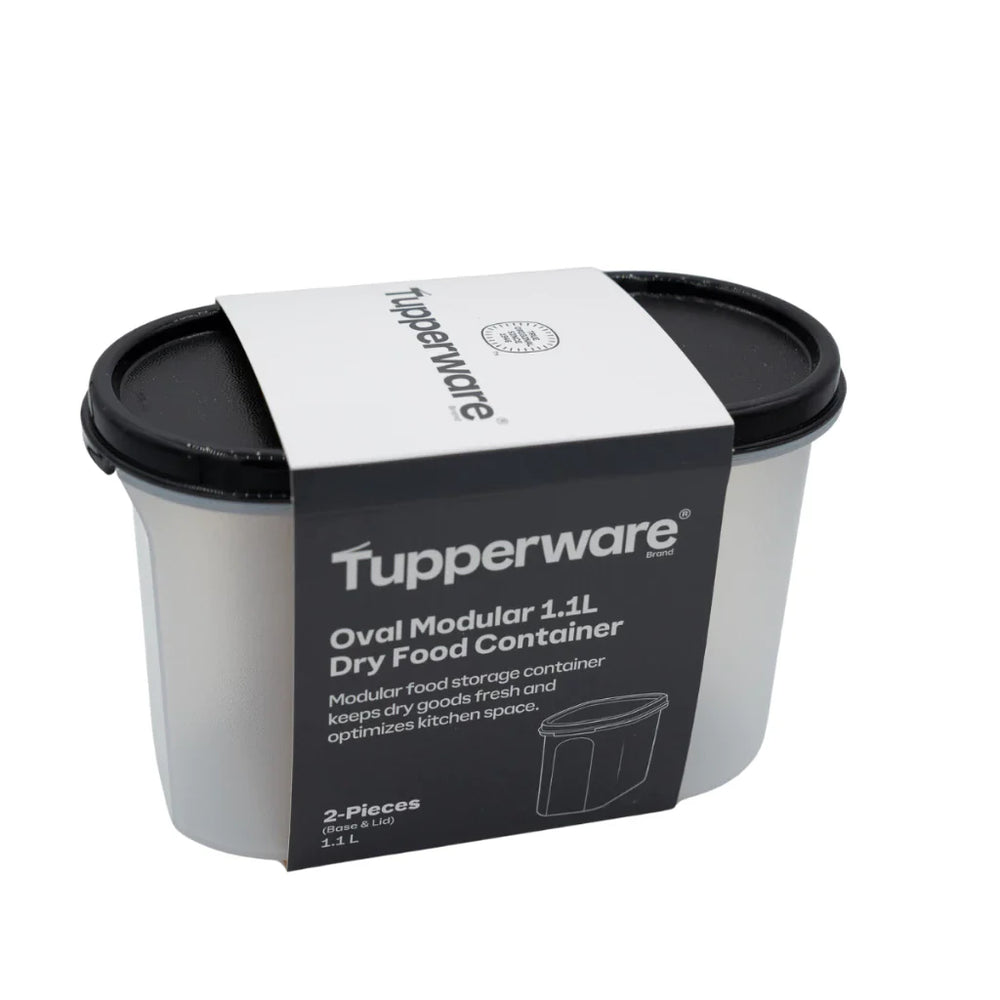 Tupperware Oval Modular Dry Food Container (1.1L) TP0010 - image 2