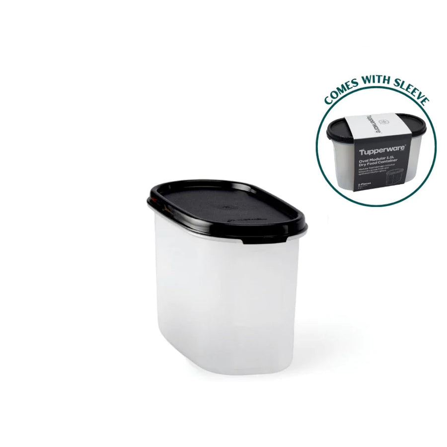 Tupperware Oval Modular Dry Food Container (1.1L) TP0010
