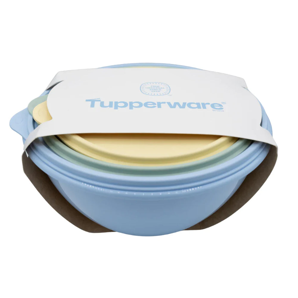 Tupperware Original 3pcs Bowl Set (1x1.1L/1x1.7L/1x2.5L) TP0015 - image 2