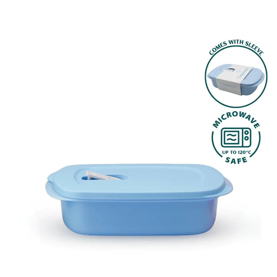 Tupperware Microwave Rectangular Food Container (1L) TP0029