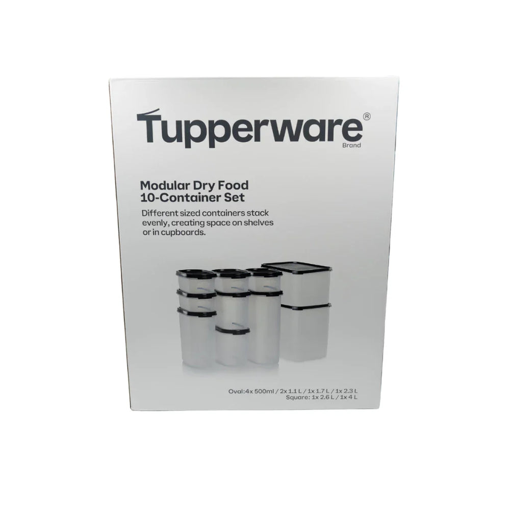 Tupperware Modular Dry Food 10pcs Container Set TP0005 - image 2