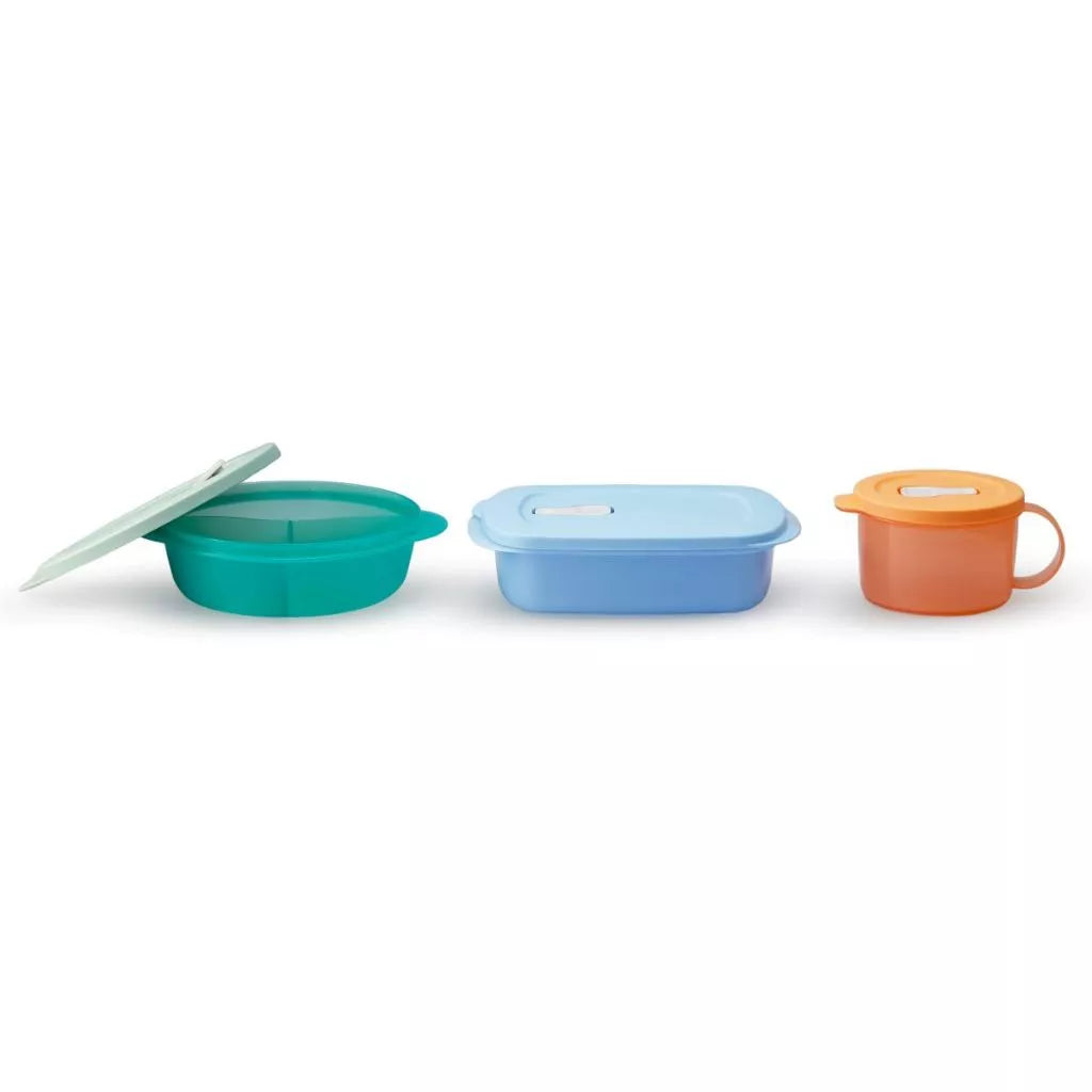 Tupperware Microwave Divided Dish (825ml) TP0028 - image 4