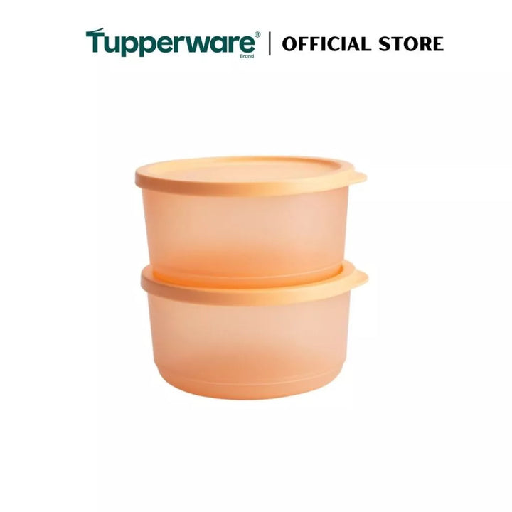 Tupperware 2pcs Stacking Square Food Storage containers (530ml) TP0033 - image 5