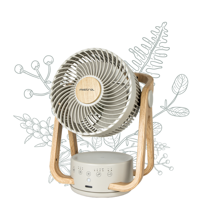 Greenleaf by Mistral 8" DC High Velocity Fan with Remote MHV840R-G