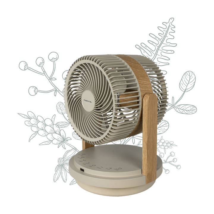 Greenleaf by Mistral 8" Double Blade DC High Velocity Fan with Remote MHV812R2-G - image 2