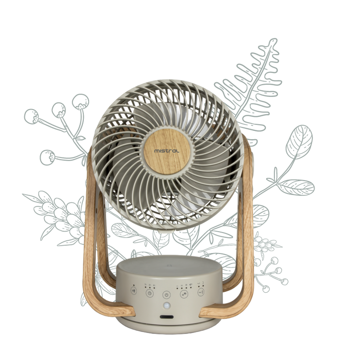 Greenleaf by Mistral 8" DC High Velocity Fan with Remote MHV840R-G - image 2
