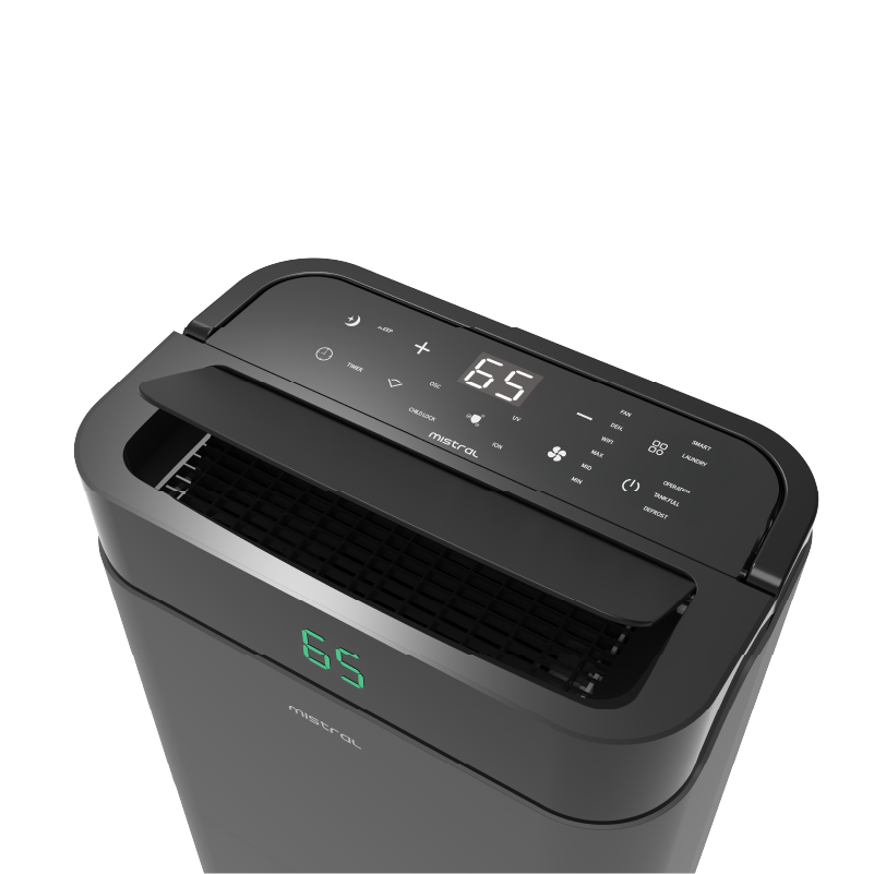 Mistral 5in1 Smart Dehumidifier, 35L MDH3505DW Ioniser/Purifier/Deodorsing/WIFI - image 4