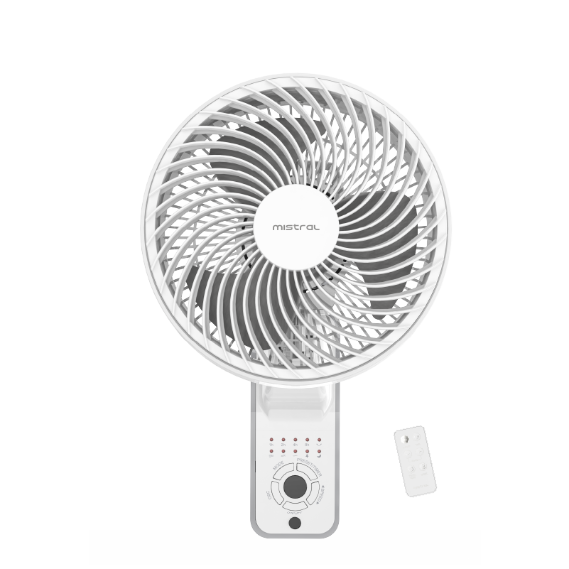 Mistral 9" DC Wall Fan with Remote MWF0935DR - White - image 3