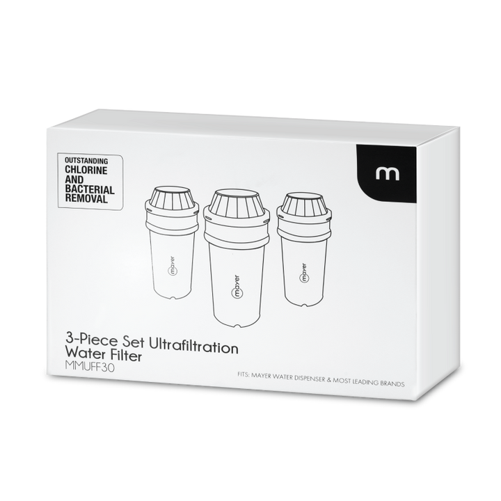 Mayer 3 Piece Set Universal Water Filter (Compatible w/ MMIHW25 / 30 / 40)