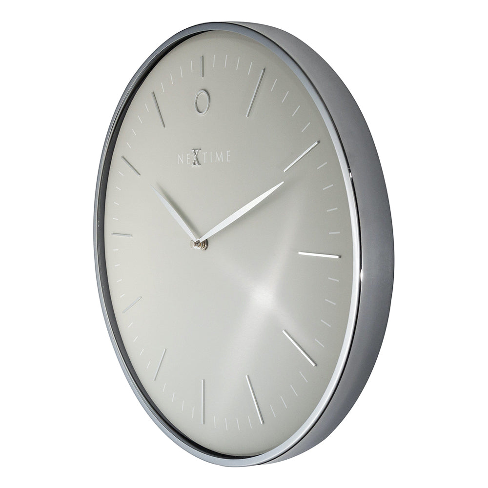 Jam Dinding NeXtime Glamour 40cm (Kelabu)