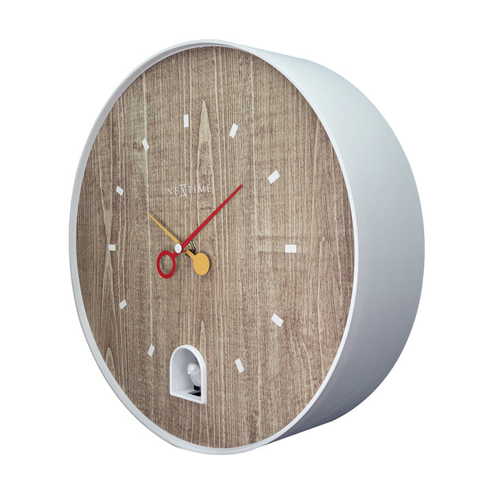 NeXtime Nightingale Cuckoo Wall Clock 30cm (White)