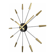 Load image into Gallery viewer, NeXtime Plug Inn Wall Clock 58cm (Gold)
