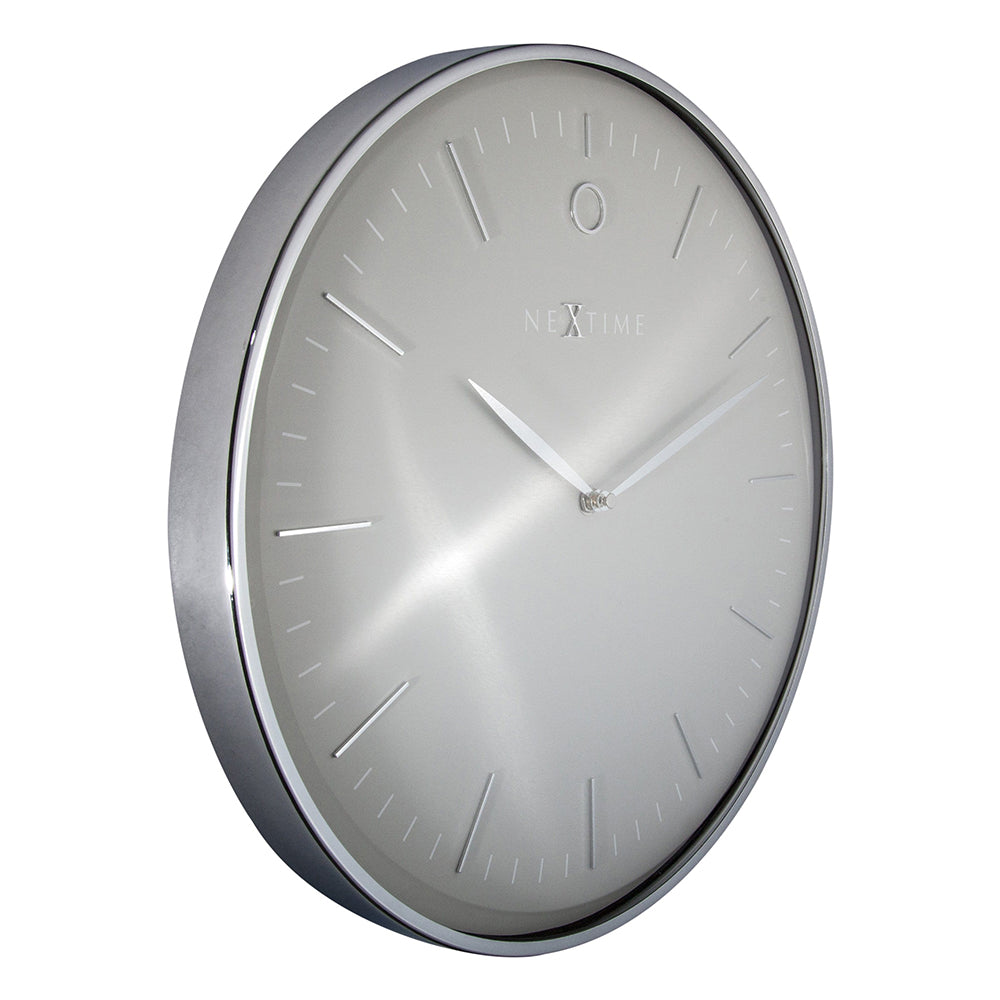 Jam Dinding NeXtime Glamour 40cm (Kelabu)