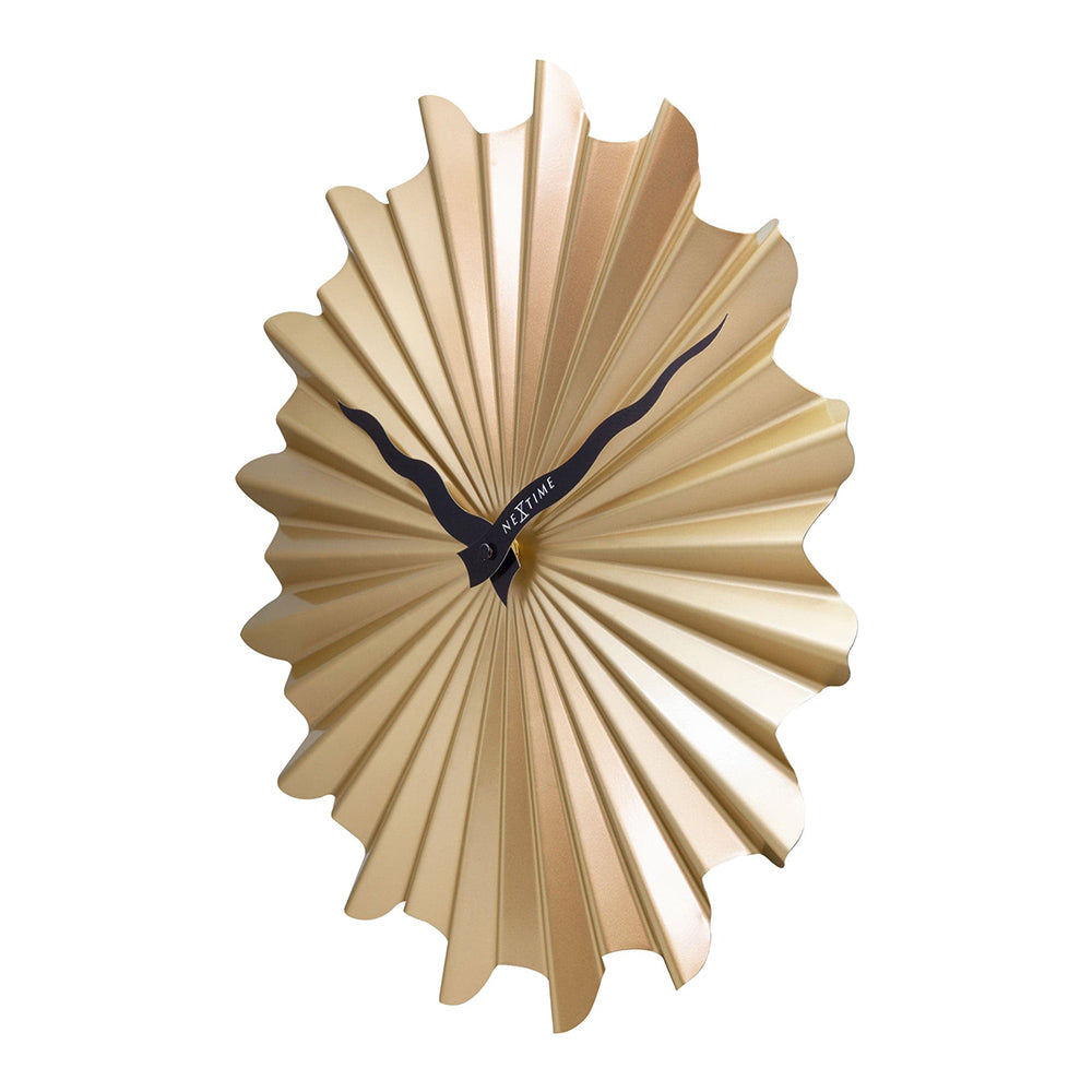 Jam Dinding NeXtime Sunny 40cm (Emas)