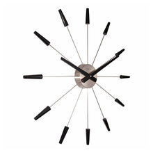 Load image into Gallery viewer, NeXtime Plug Inn Wall Clock 58cm (Black)
