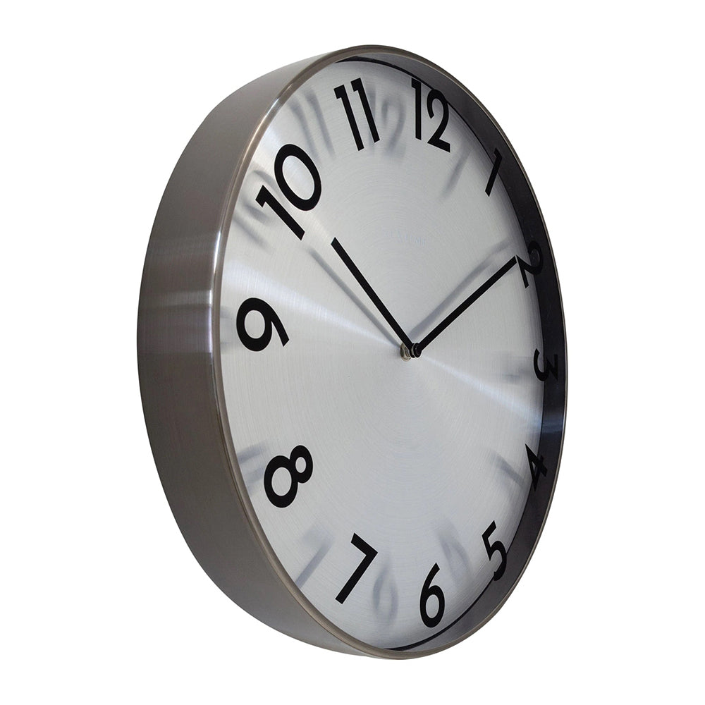 NeXtime Reflection Wall Clock 40cm (Grey)