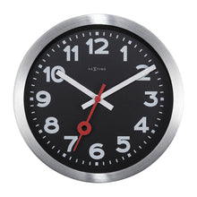 Load image into Gallery viewer, NeXtime Station Number Index Table/Wall clock 19cm (Black)
