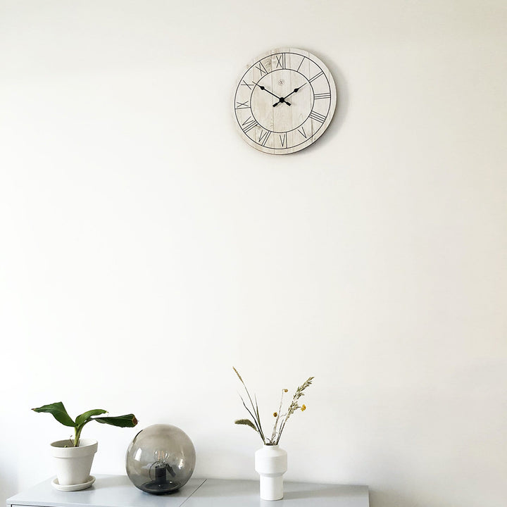 NeXtime Paul Wall Clock 40cm (White)