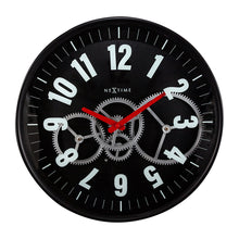 Load image into Gallery viewer, NeXtime Modern Gear Clock Wall Clock 36cm

