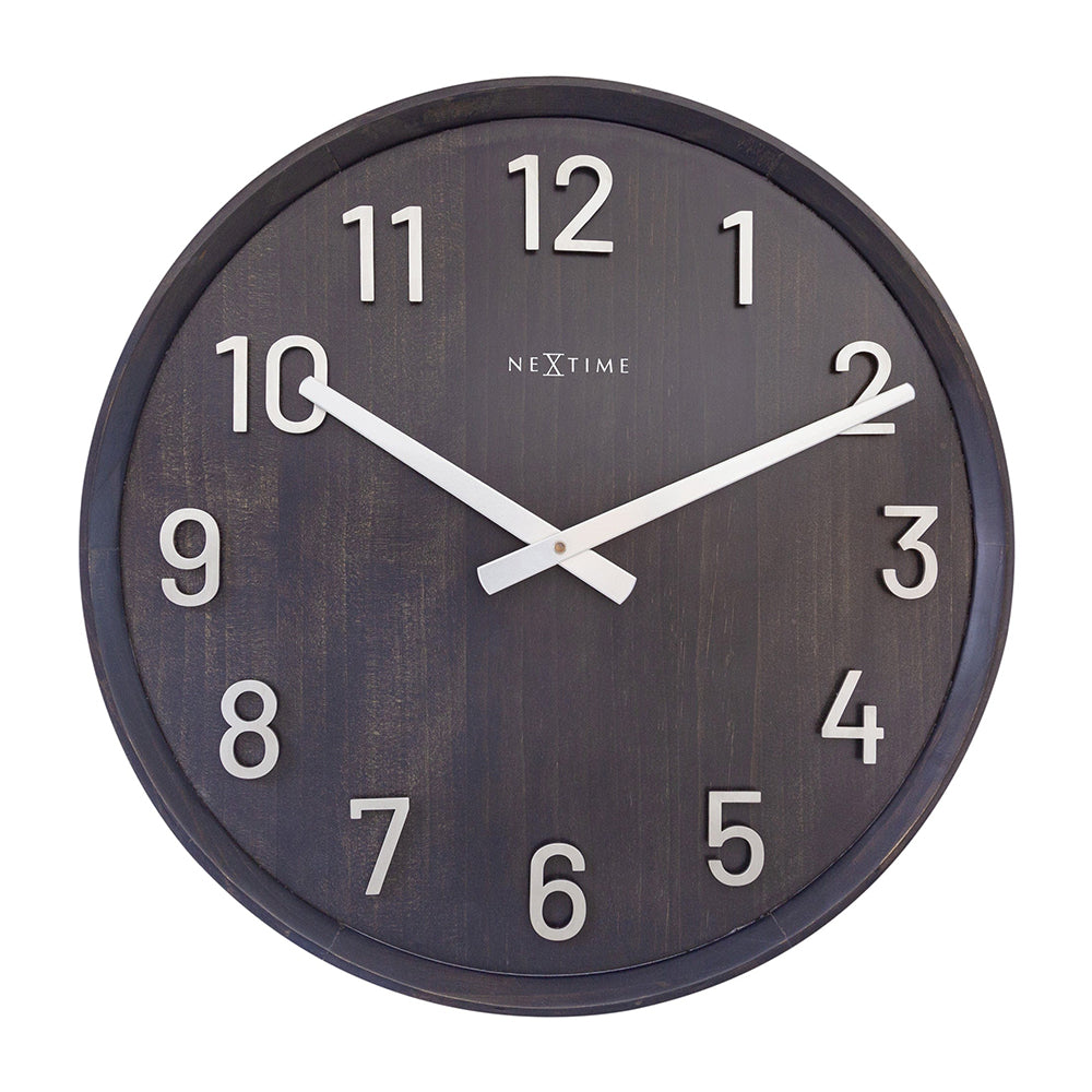 NeXtime Precious Wall Clock 50cm (Black)