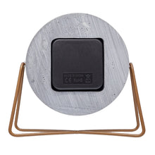 Load image into Gallery viewer, NeXtime Cross Table Table Clock 15.5x17.5cm (Grey Copper)

