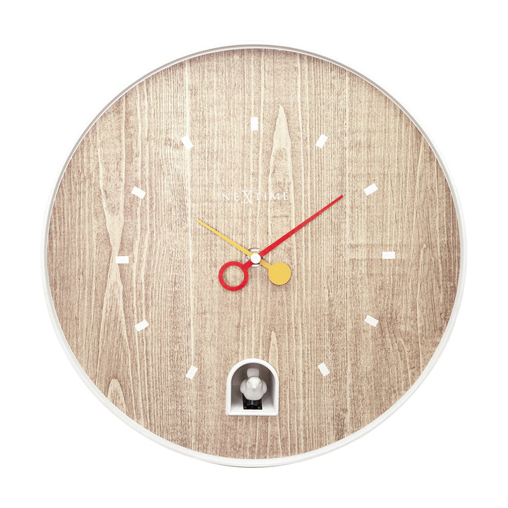 NeXtime Nightingale Cuckoo Wall Clock 30cm (White)