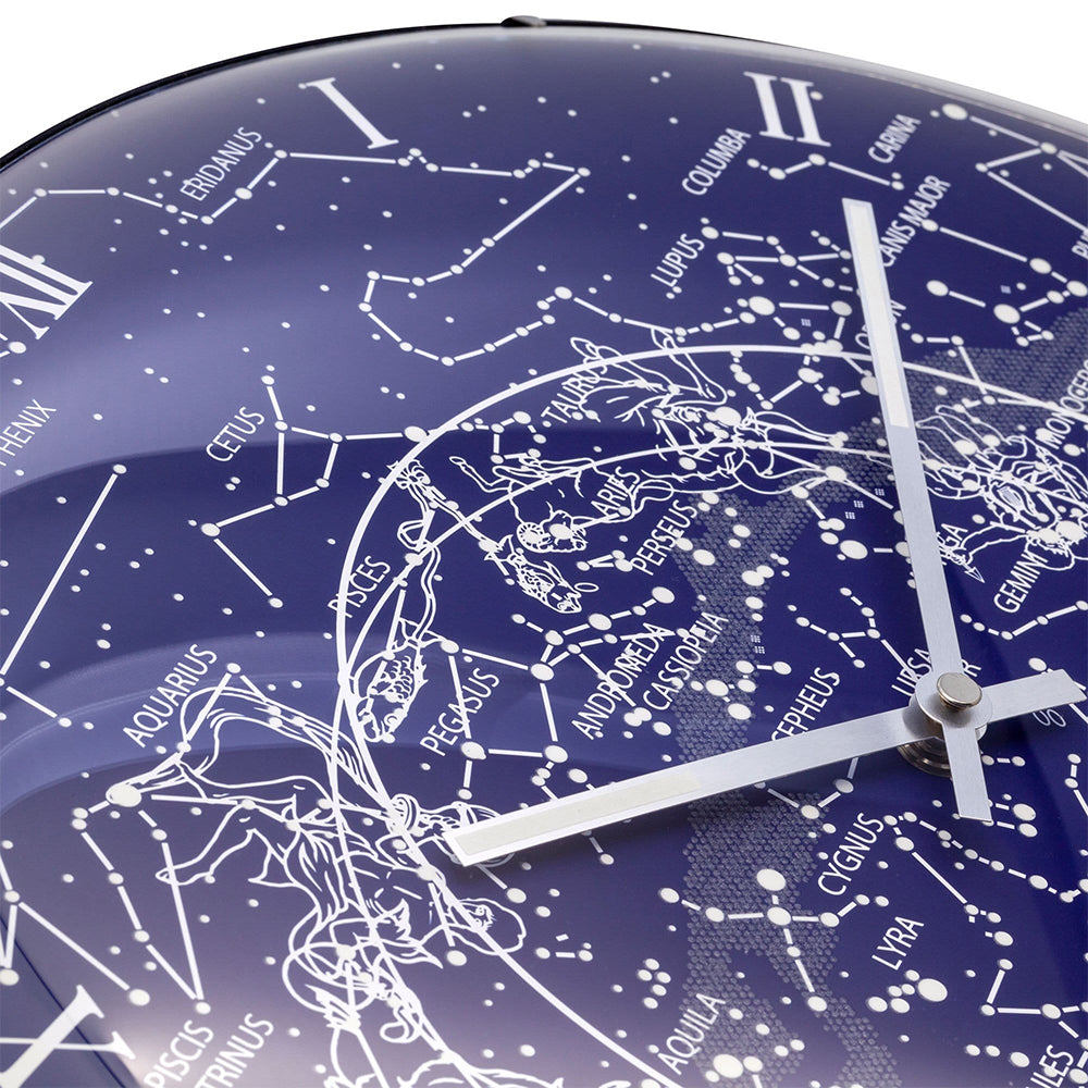 NeXtime Milky Way Dome Wall Clock 35.6cm (Luminous)
