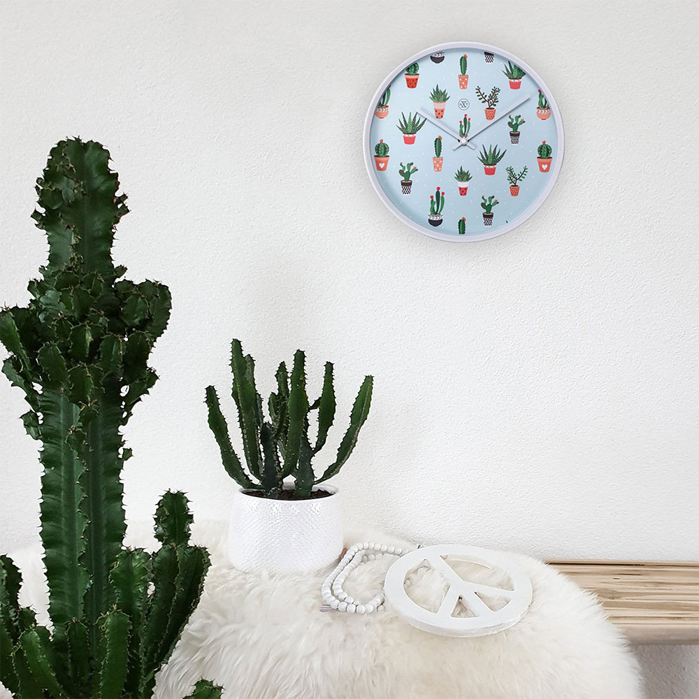 NeXtime Cactus Wall Clock 30cm