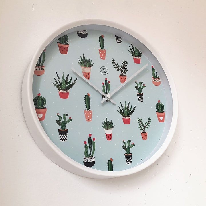 NeXtime Cactus Wall Clock 30cm