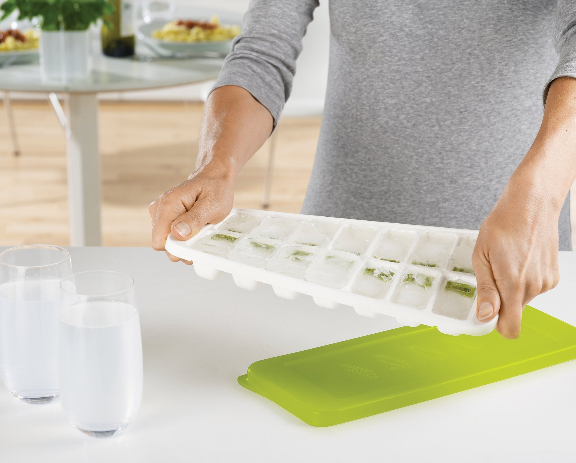 Joseph Joseph QuickSnap Plus Ice Cube Tray Blue 5