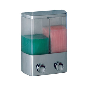 Rayen Soap Dispenser Chromium Plating With 2 Compartment