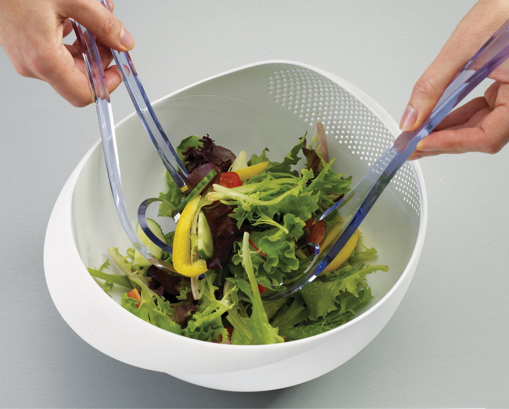 Joseph Joseph Prep&Serve Bowl dengan Colander Bersepadu