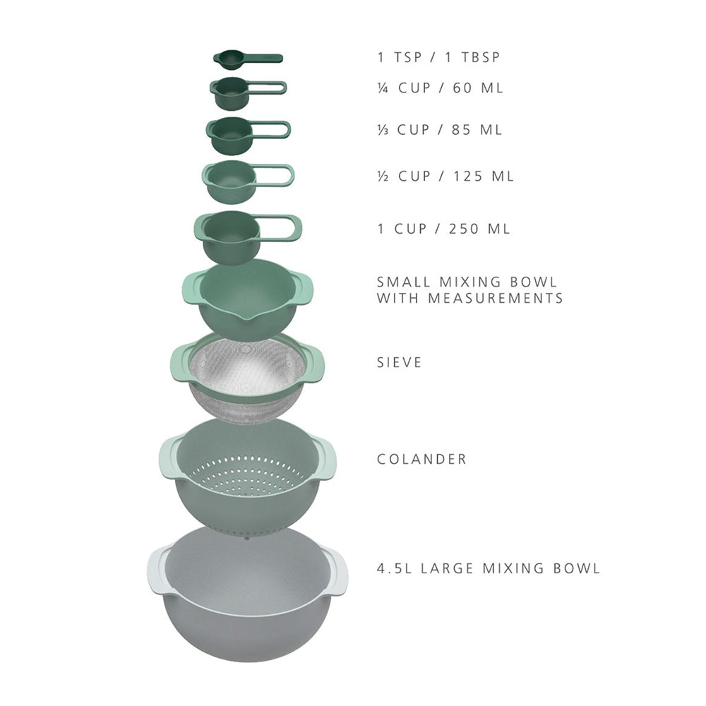 Set Mangkuk Joseph Joseph Nest 9 Plus