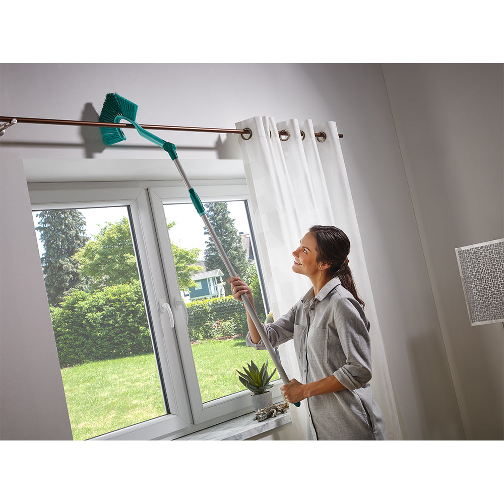 Dusty Handle Reaching Above Curtain Lifestyle