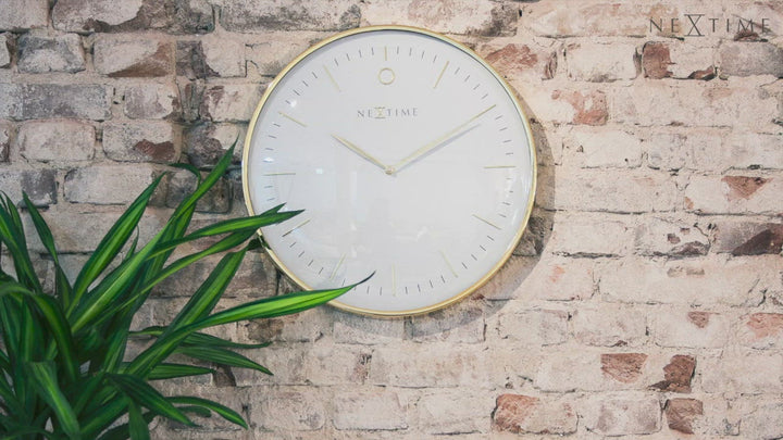 Jam Dinding NeXtime Glamour 40cm (Putih)