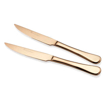 Load image into Gallery viewer, STANLEY ROGERS Chelsea Gold Steak Knives 4 Pieces
