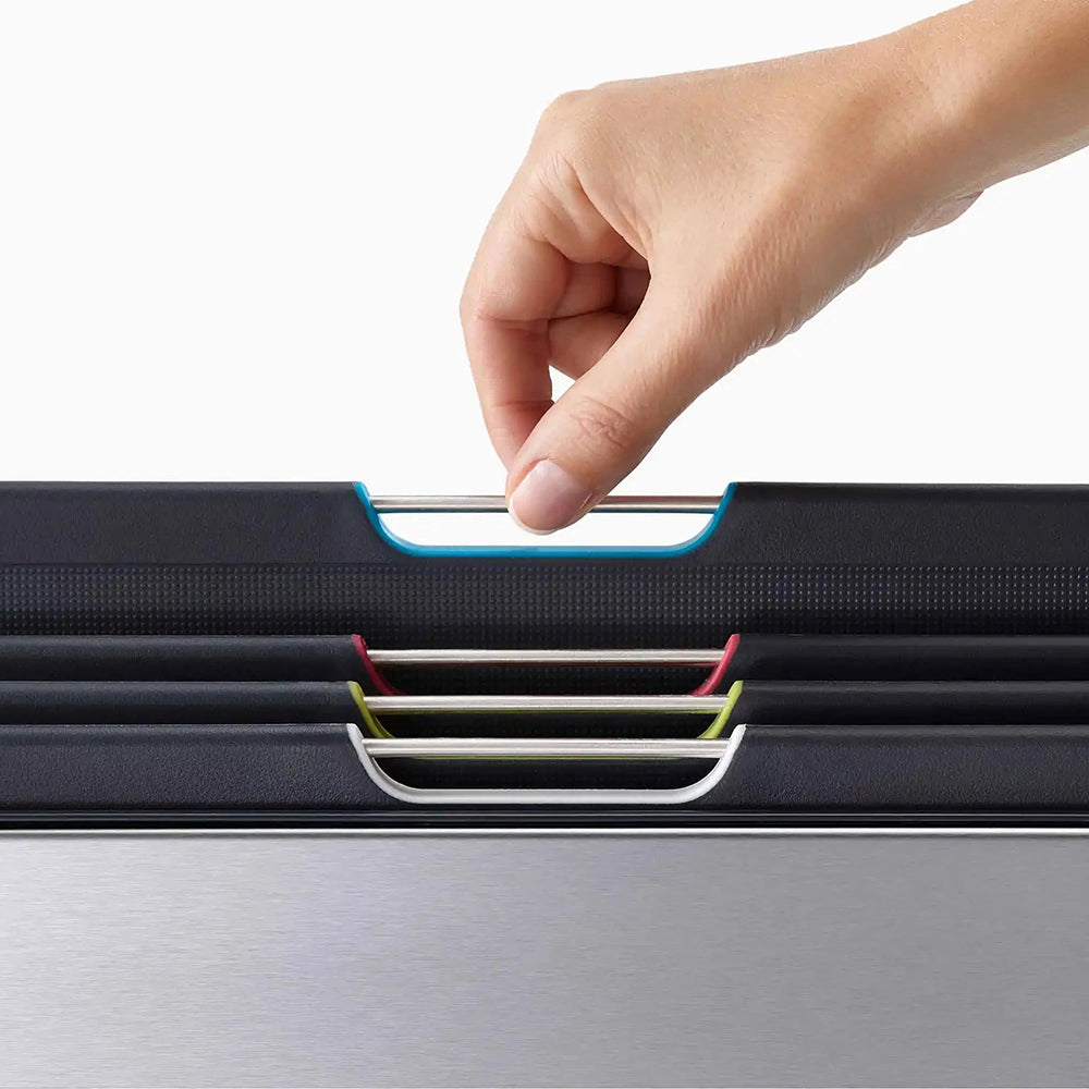 Joseph Joseph Folio Steel 4 Keping Set Papan Mencincang - Keluli Tahan Karat 