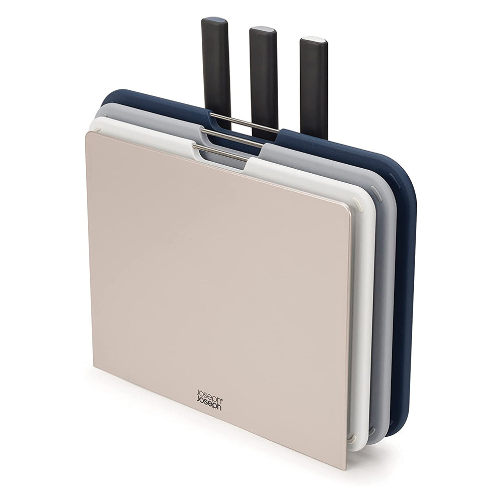 Joseph Joseph Nest Boards Plus Set Pisau & Papan Pemotong 6 Keping