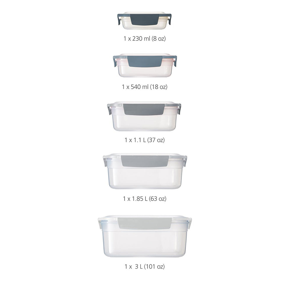 Joseph Joseph Nest Lock Set Bekas Berbilang Saiz