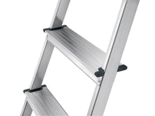 Load image into Gallery viewer, Hailo L60 3Step ladder heavy duty steps
