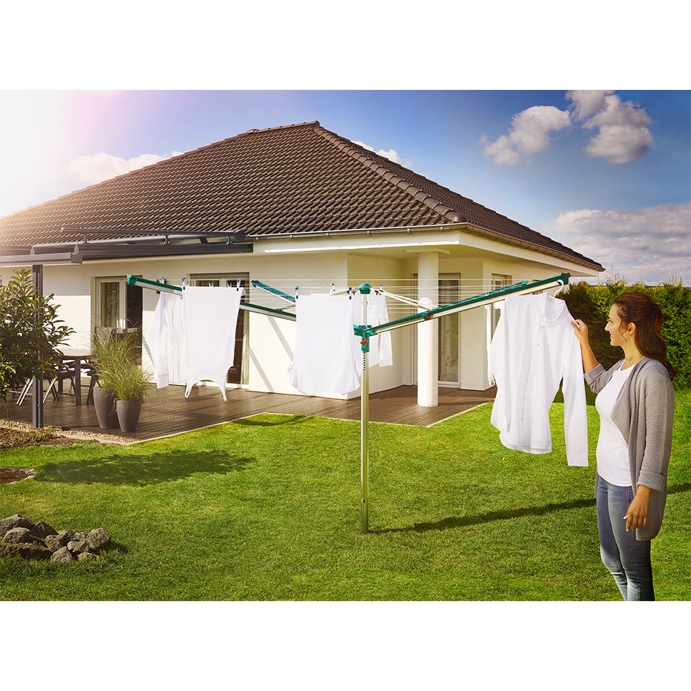Rotary Dryer 500 with clothes Lifestyle