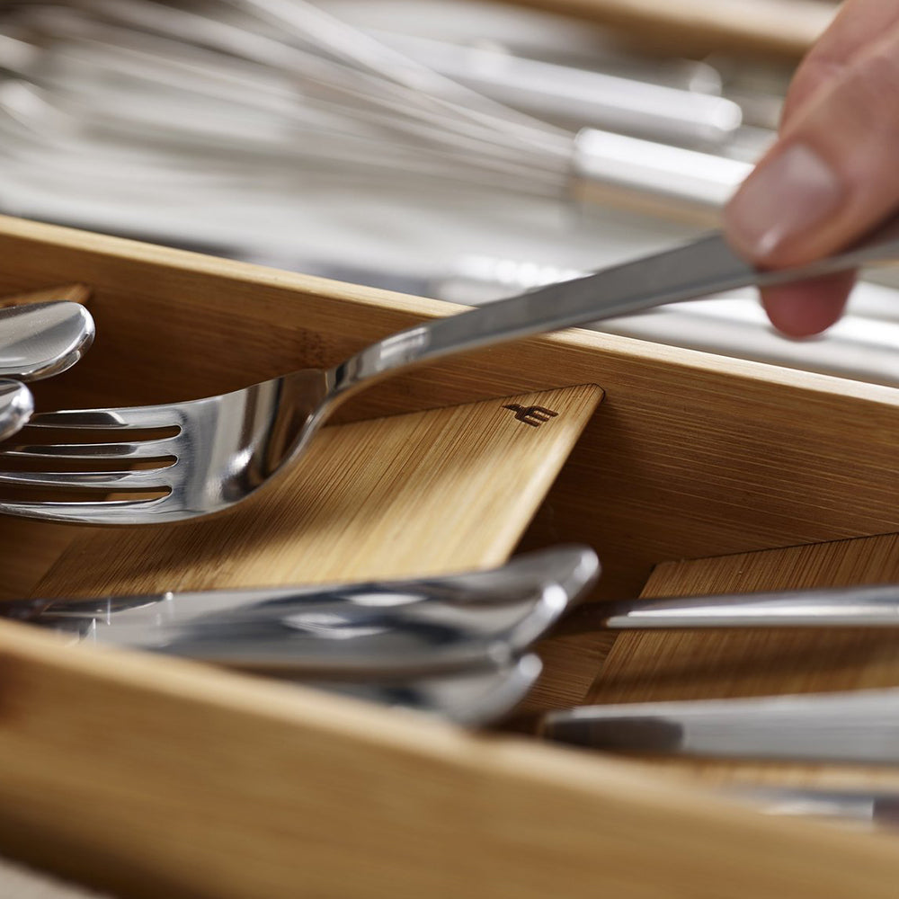 Joseph Joseph Drawerstore Bamboo Compact Cutlery Organizer