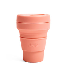 Load image into Gallery viewer, Stojo Biggie Collapsible cup 16oz Apricot
