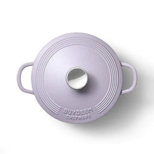 Load image into Gallery viewer, BUYDEEM Enameled Cast Iron Dutch Oven 22cm, Purple
