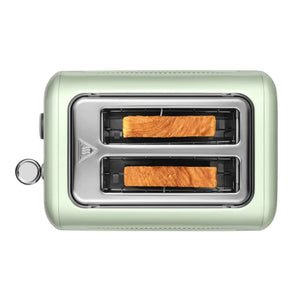BUYDEEM 2-Slice Toaster, Cozy Greenish