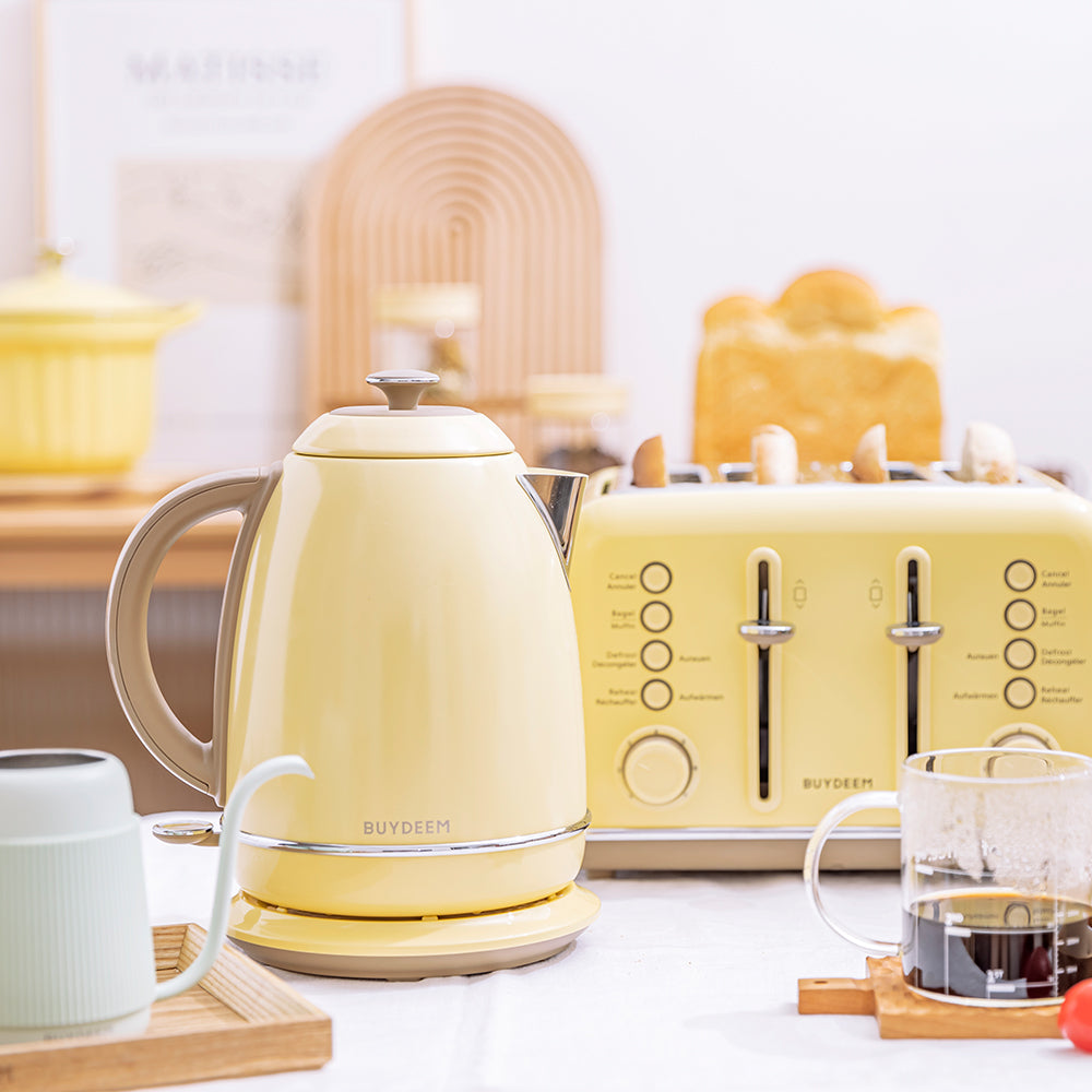 Buydeem Yellow Tea Kettle Walmart Electric Kettle Next Yellow