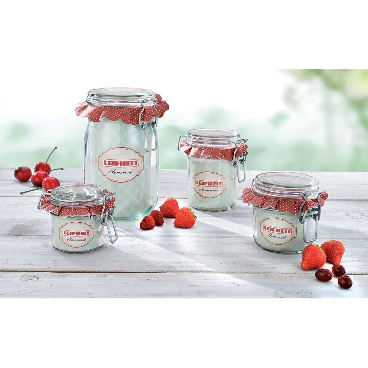 Clip top Jar Assortment Lifestyle