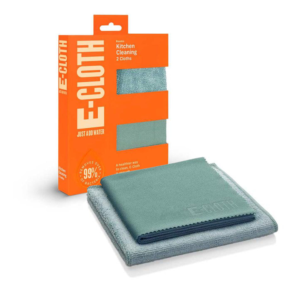 E-CLOTH Kitchen Eco Cleaning & Scrubbing Cloth Pack